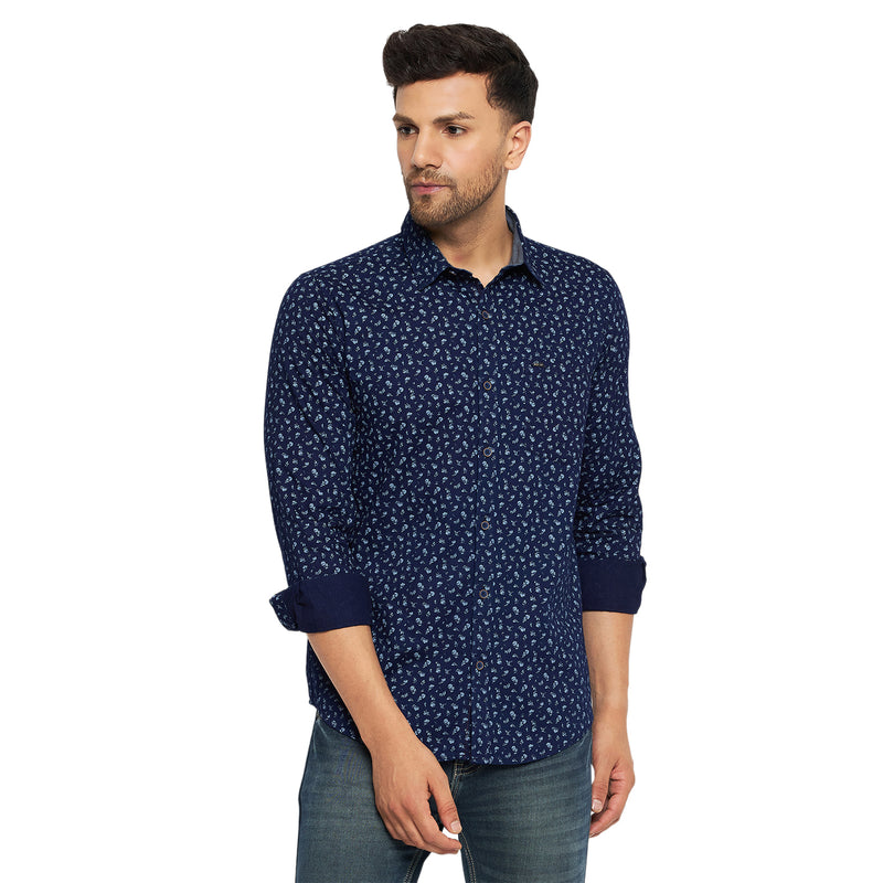 Duke Stardust Men Full Sleeve Cotton Shirts (SD7PRIAQ)