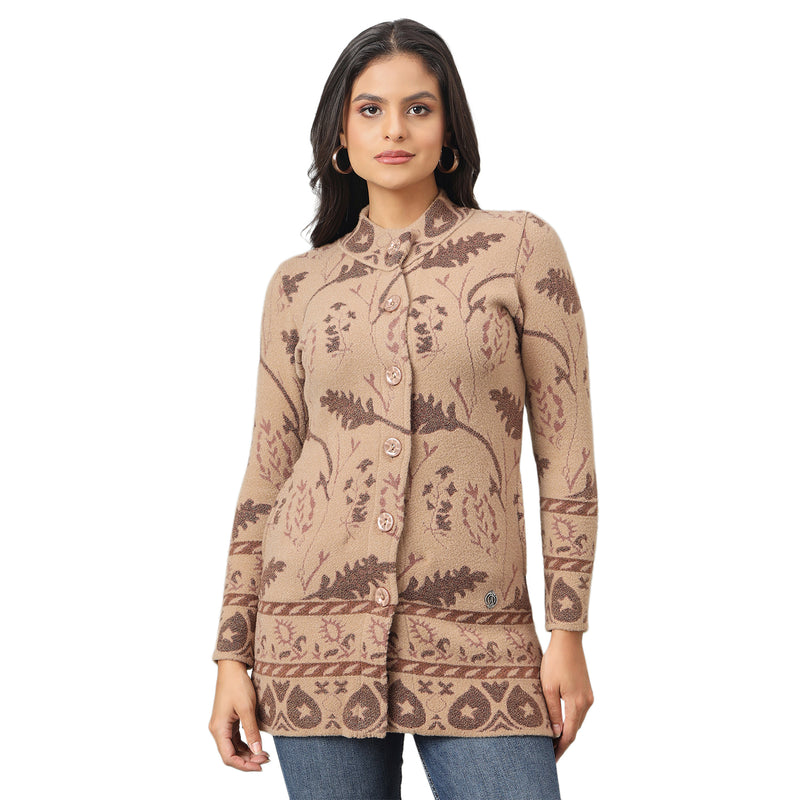 Duke Urban Women Long Coat Shortstyle Sweater (SDS1305)