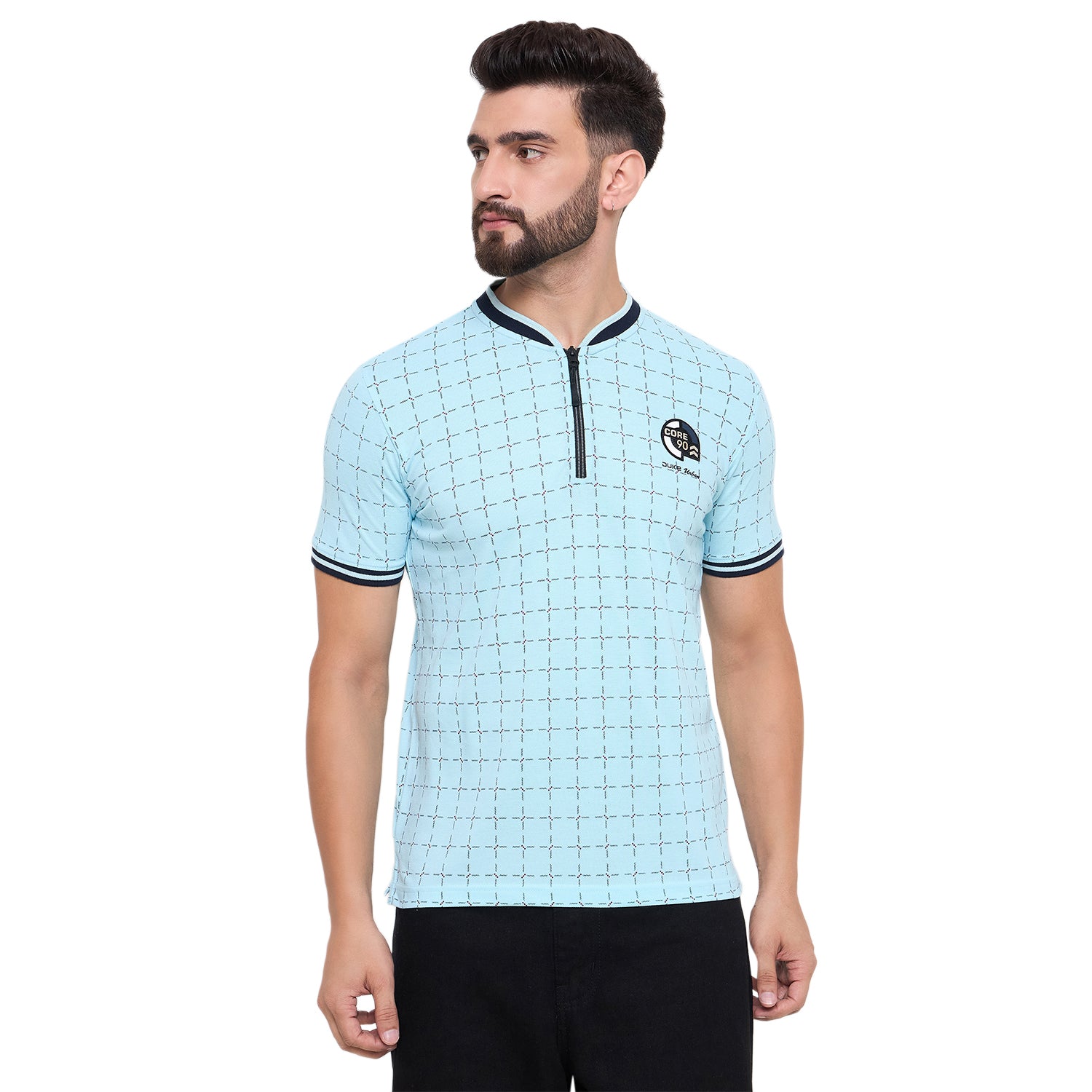 Duke Urban Men Half Sleeve Cotton Tshirt (LF7152)