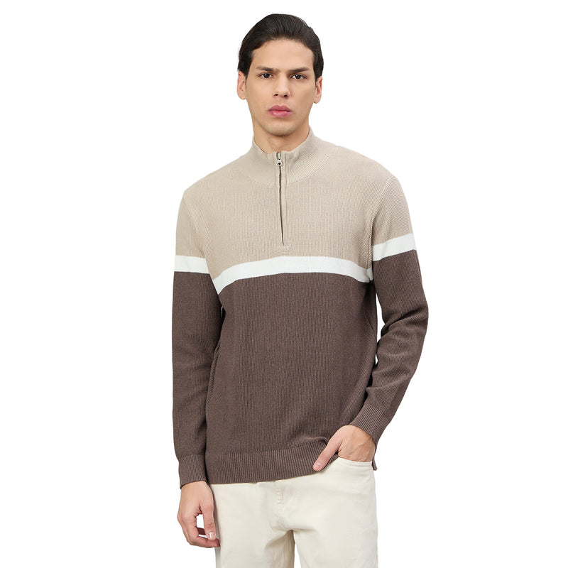 Duke Urban Men Half Sleeve Regular Sweater (SDS2382)