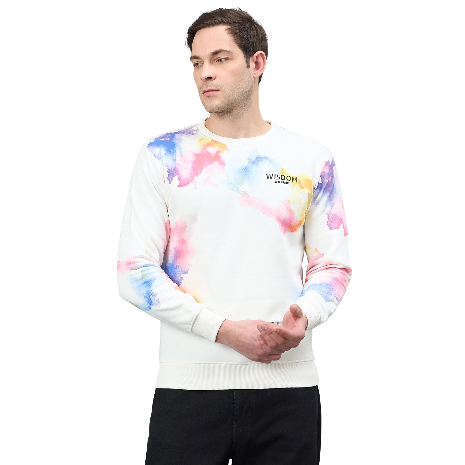 Duke Urban Men Round Neck Full Sleeve Regular Sweatshirt (LF6339)