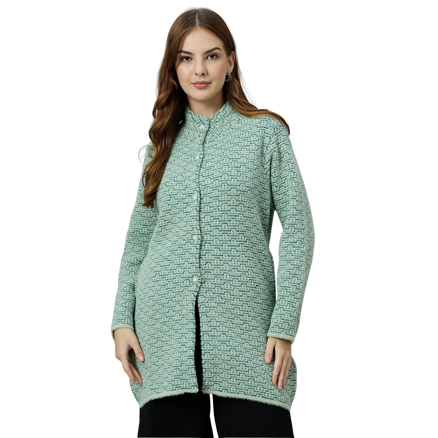 Duke Urban Women Long Coat Shortstyle Cardigan (ONSDS108)