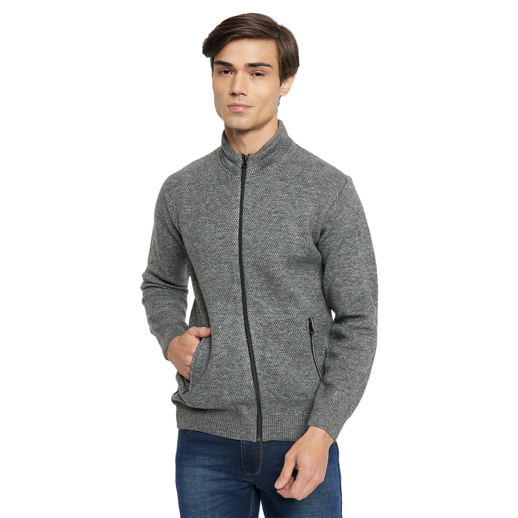Duke Urban Men Full Sleeve Zipper Cardigan (SDS2148)