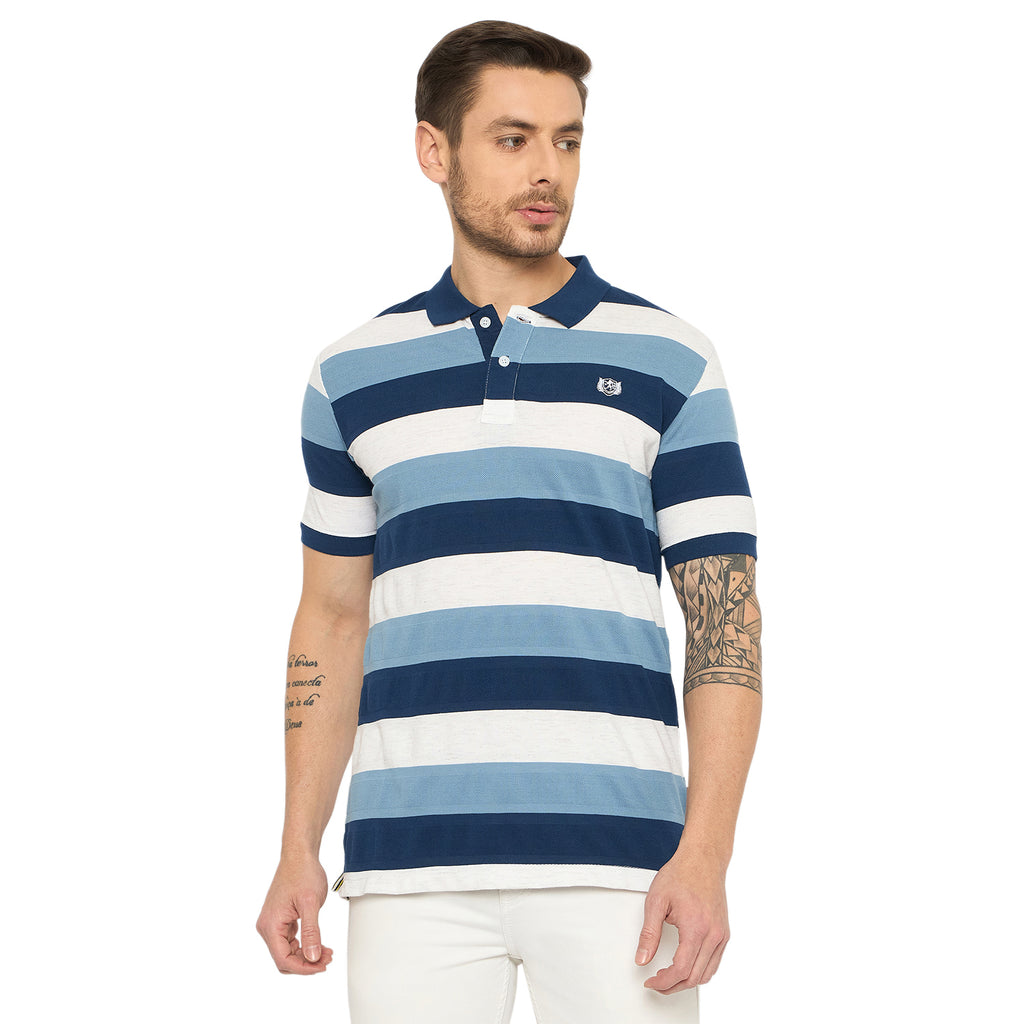Duke Urban Men Half Sleeve Cotton Tshirt (LF7497)
