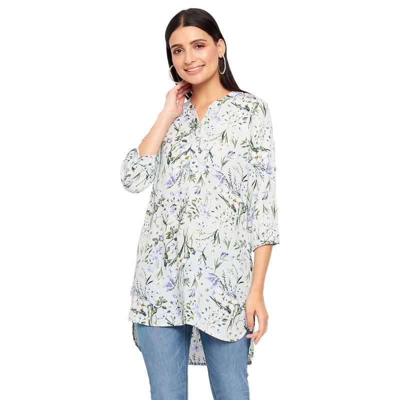Duke Stardust Women 3/4 Sleeve Printed Tunic (SDX4113)