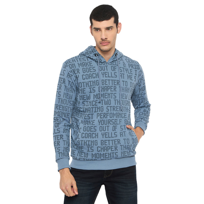 Duke Urban Men Full Sleeve Hooded Reversible Sweatshirt (LF6441)