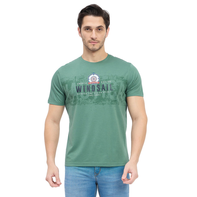 Duke Urban Men Half Sleeve Cotton T-shirt (LF7339)