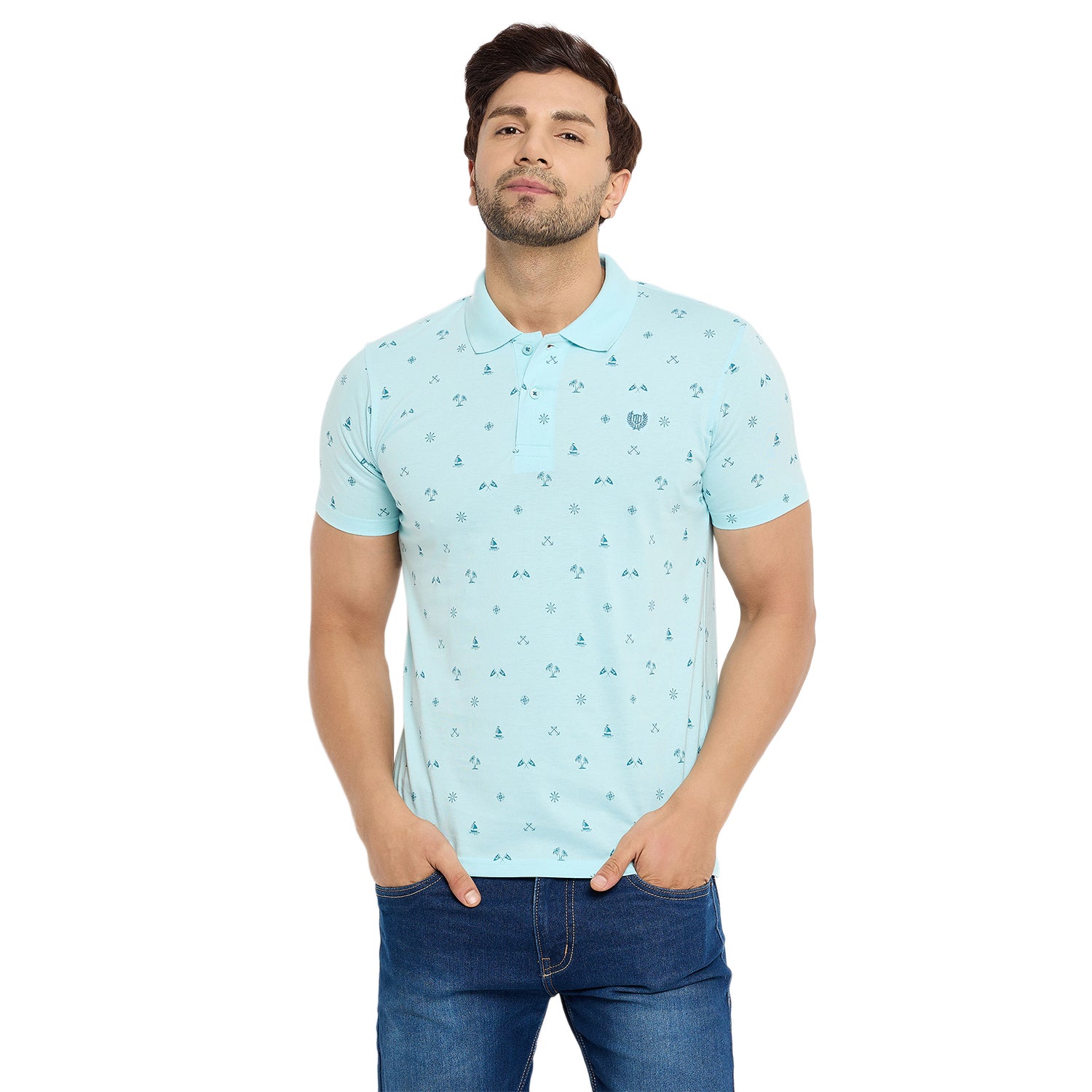 Duke Urban Men Half Sleeve Cotton T-shirt (ONSD59)