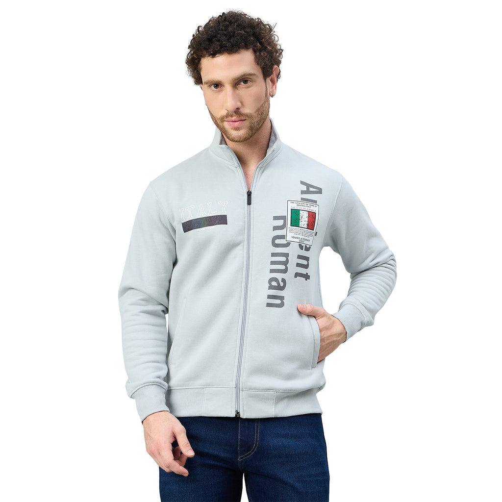 Duke Urban Men Full Sleeve Zipper Sweatshirt (LF6377)