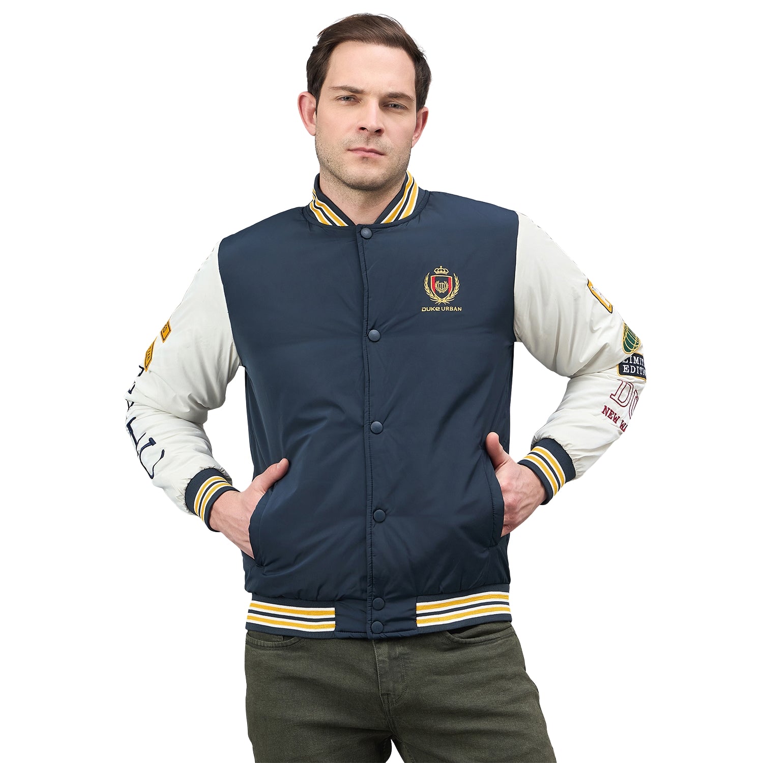 Duke Urban Men Short Style Bomber Jacket (SDZ3110)