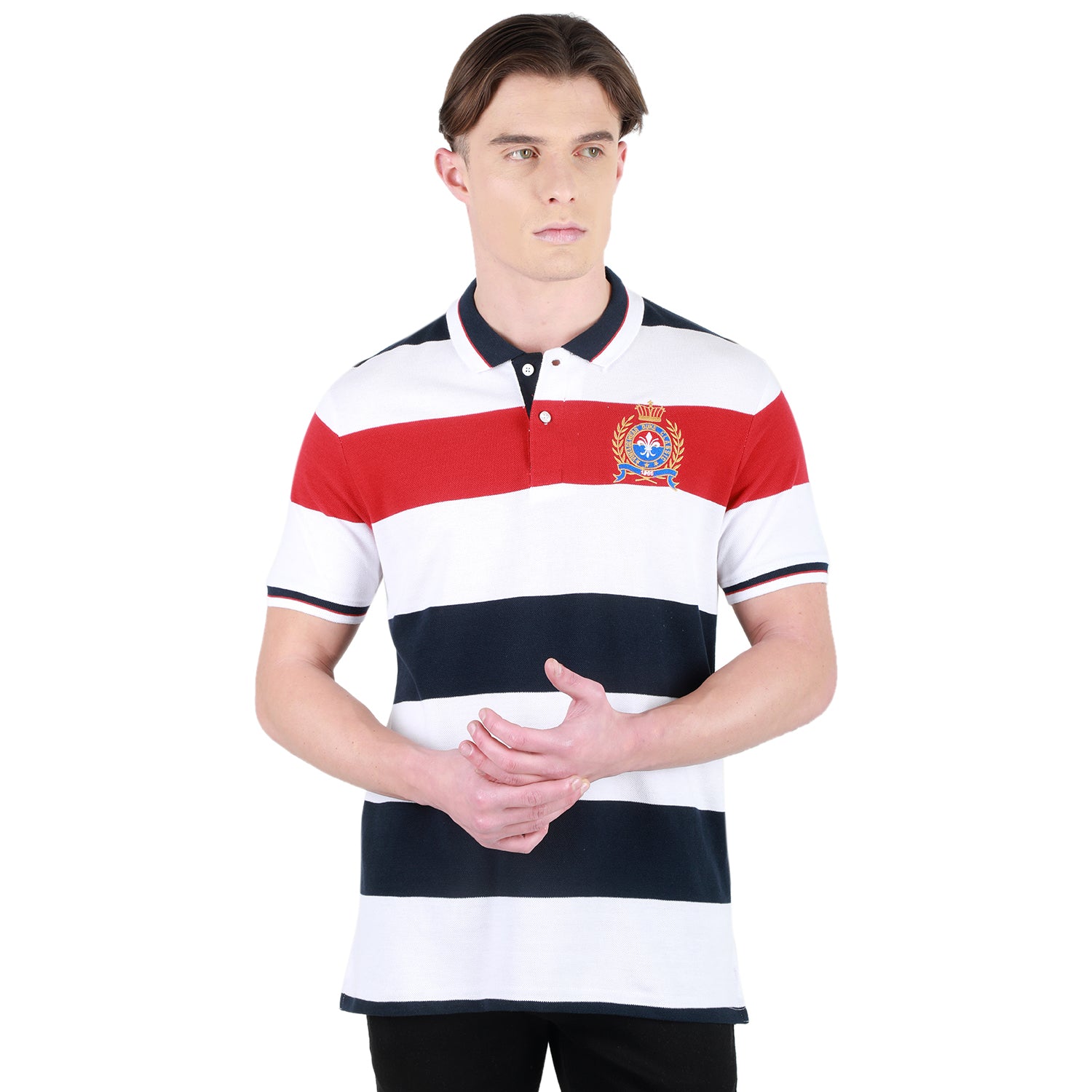 Duke Stardust Men Half Sleeve Cotton Tshirt (4034)