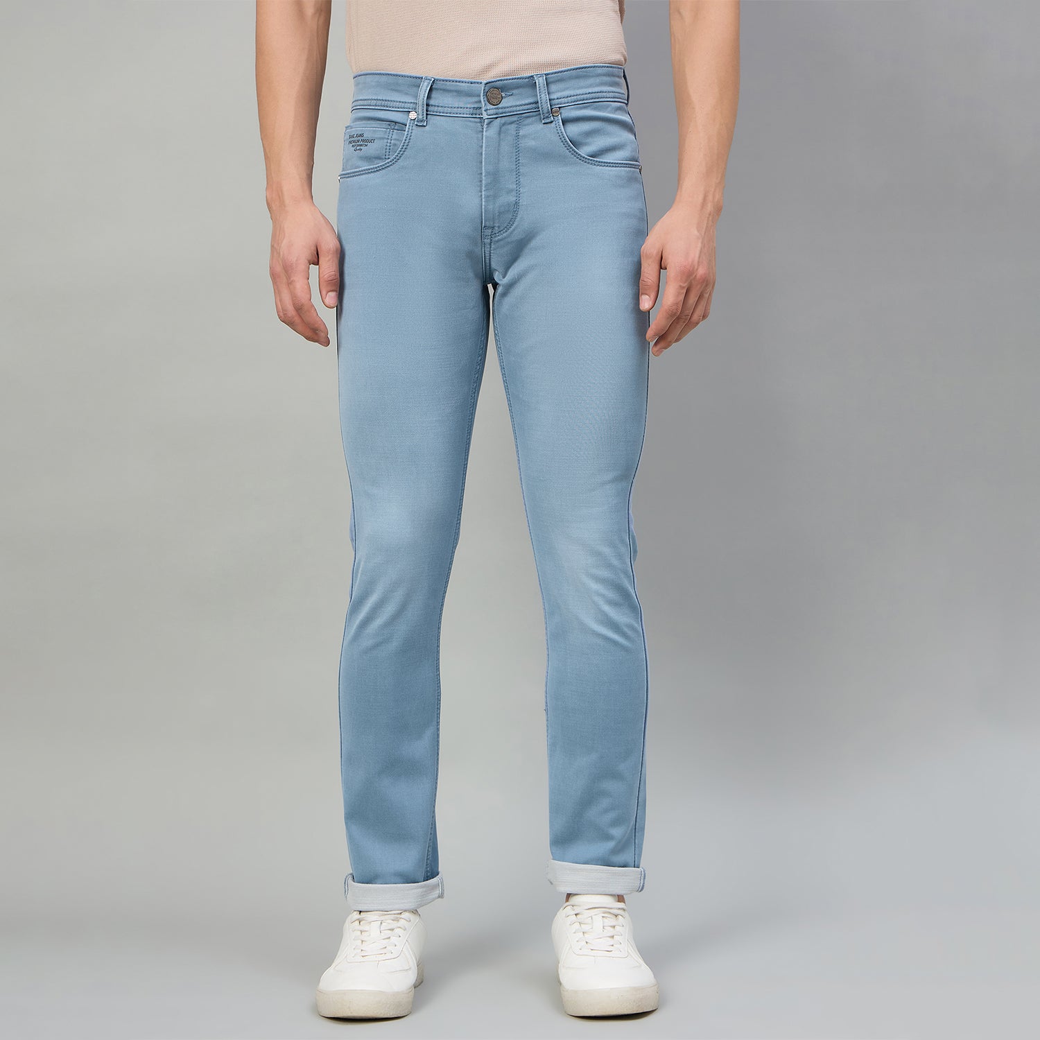 Duke Men Narrow Fit Stretchable Jeans (SDD5999N)