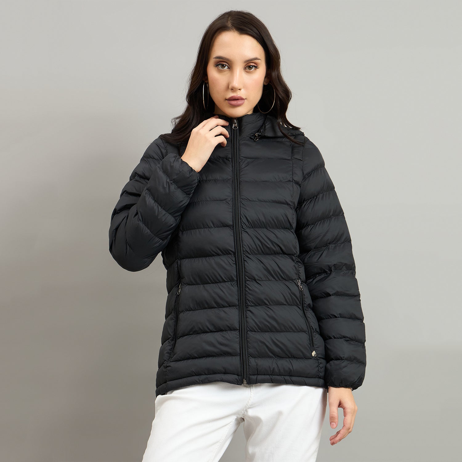 Duke Urban Short Style Hooded Bomber Jacket (SDZ4029N)