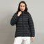 Duke Women Short Style Hooded Bomber Jacket (SDZ4029N)