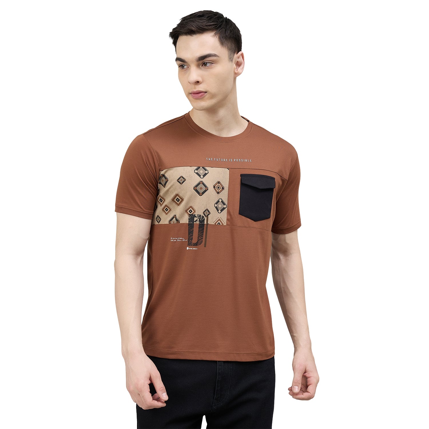 Duke Urban Men Half Sleeve Printed Slim fit Polo T-Shirt (LF7612)