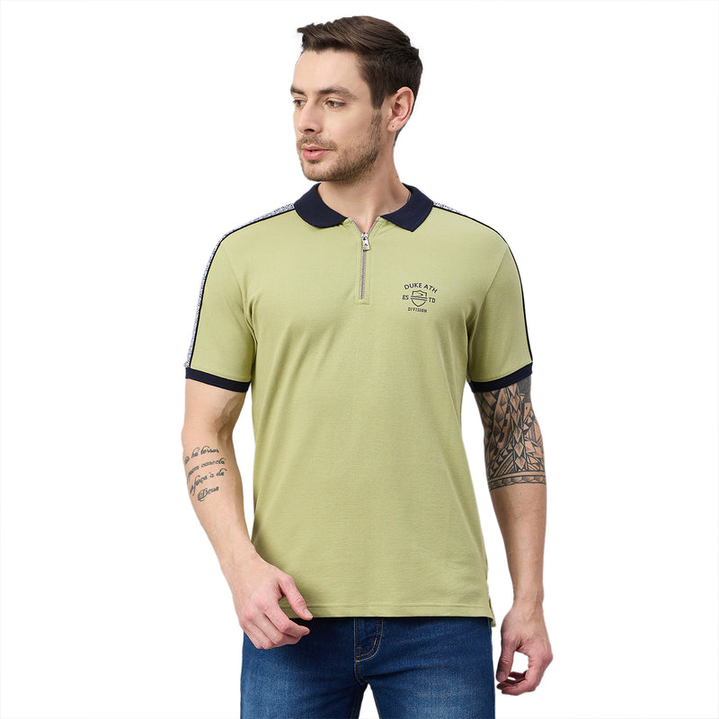 Duke Urban Men Half Sleeve Cotton Polo Tshirt (ON3054)