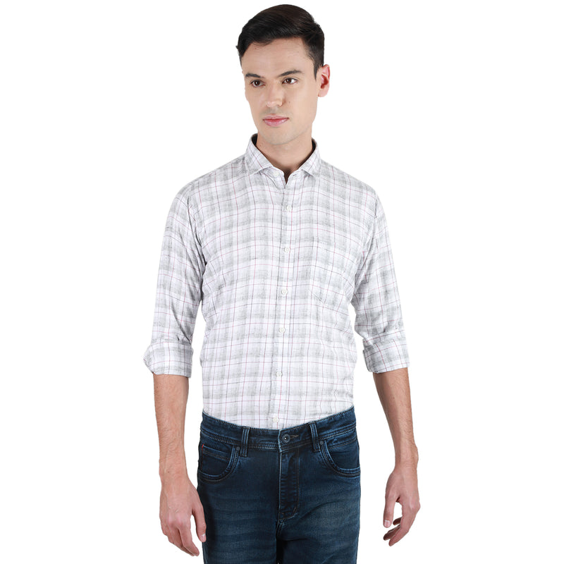 Duke Urban Men Full Sleeve Cotton Shirt (SDO8CKLF)