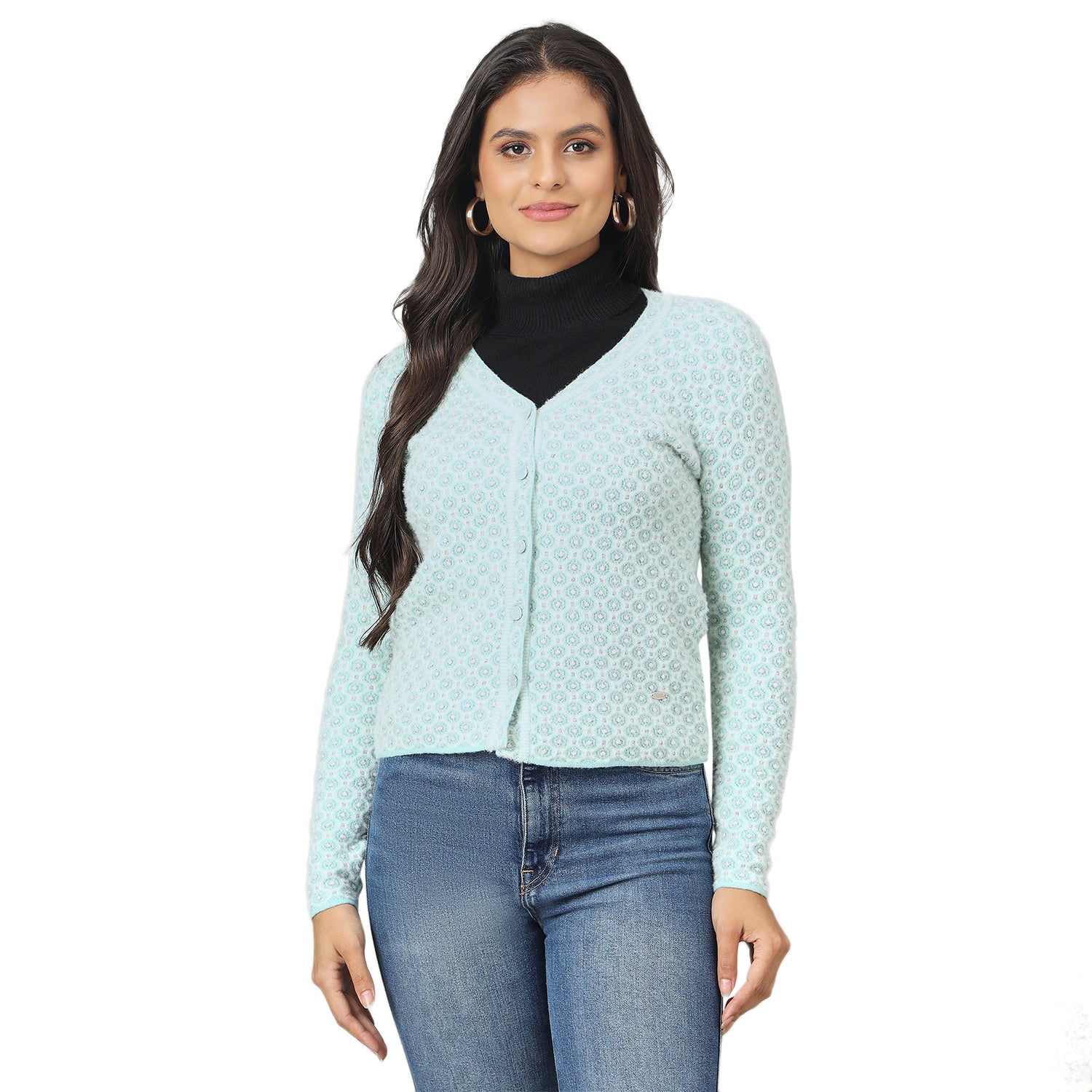 Duke Urban Women Front Open Short Sweater (SDS1289)