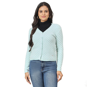 Duke Women Front Open Short Sweater (SDS1289)