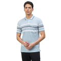 Duke Urban Men Striped Half Sleeve Regular Polo Tshirt (LF7570)