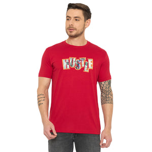 Duke Men Half Sleeve Cotton Tshirt (LF7424)