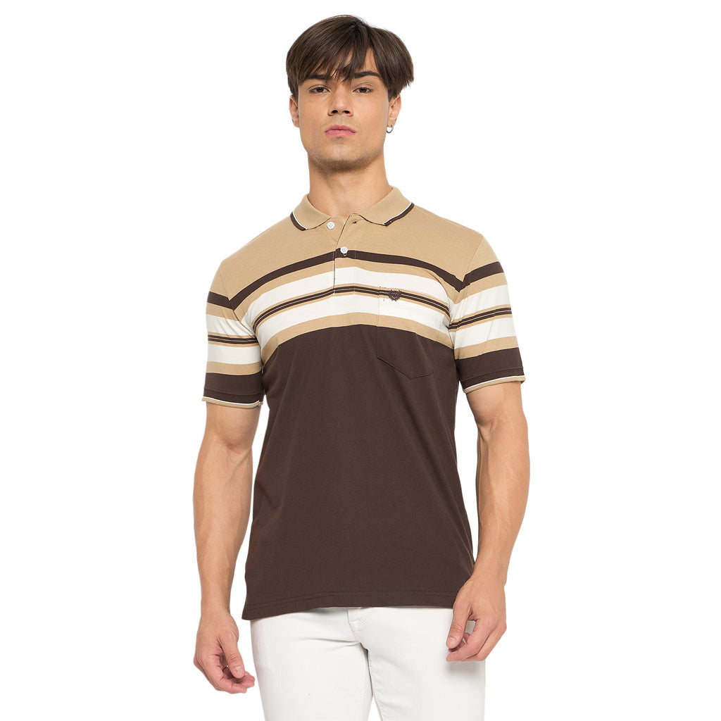 Duke Strardust Men Half Sleeve Cotton T-shirt (LF7126)