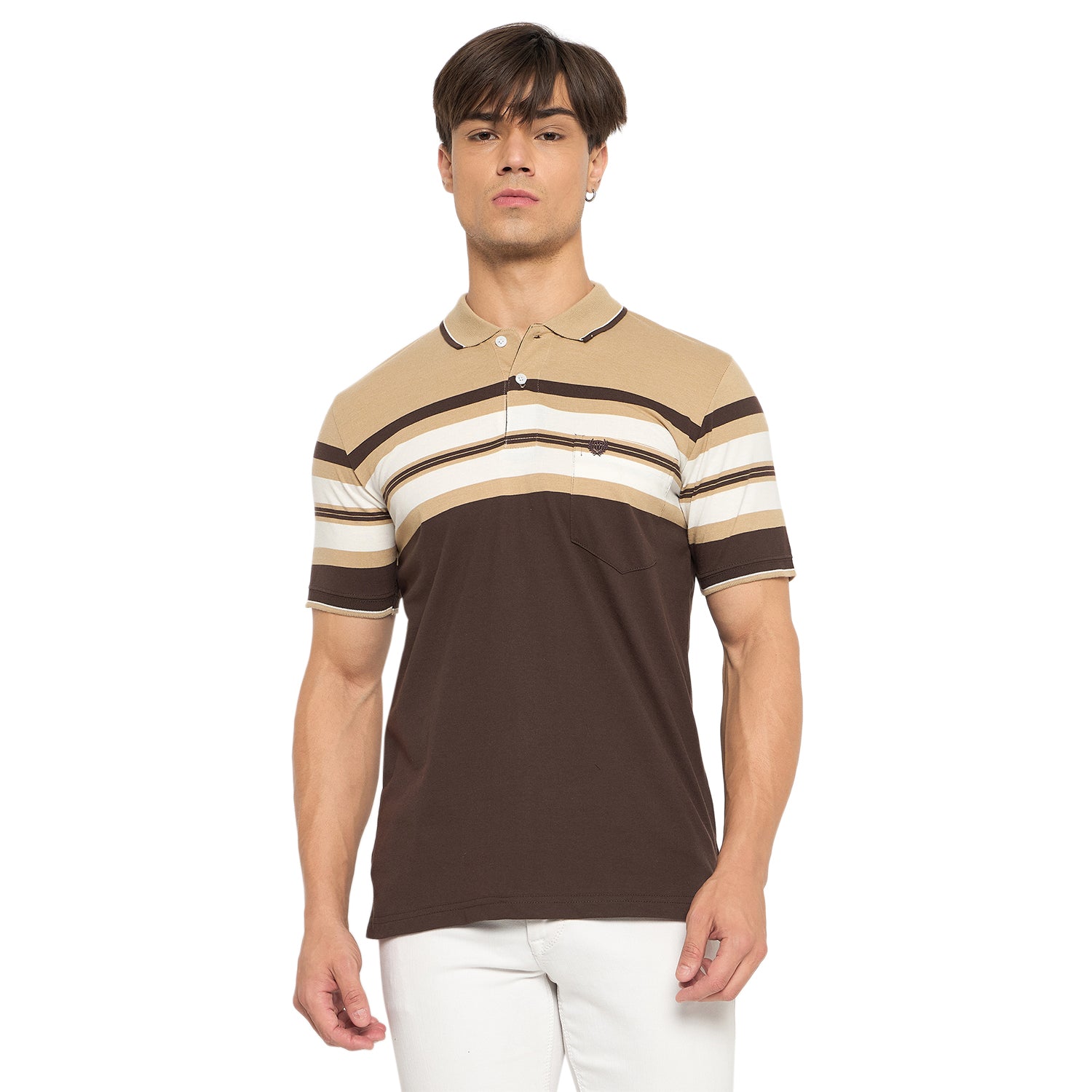 Duke Strardust Men Half Sleeve Cotton T-shirt (LF7126)