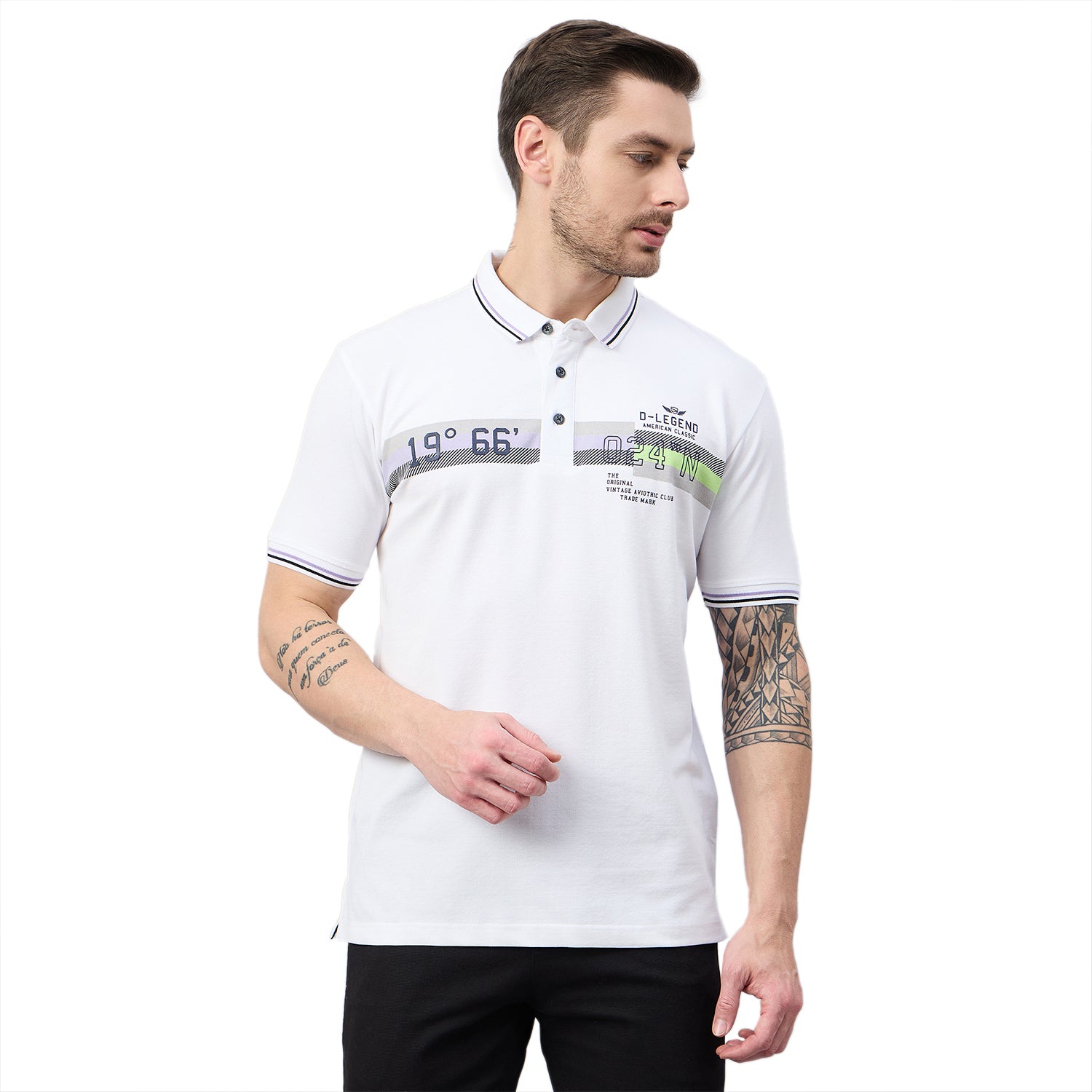 Duke Urban Men Half Sleeve Cotton Polo Tshirt (ON3169)