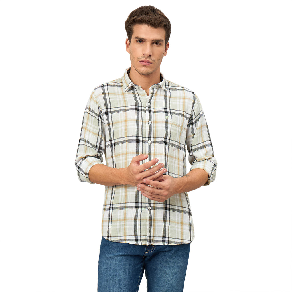 Duke Urban Men Full Sleeve Cotton Shirt (SDO8CKAW)
