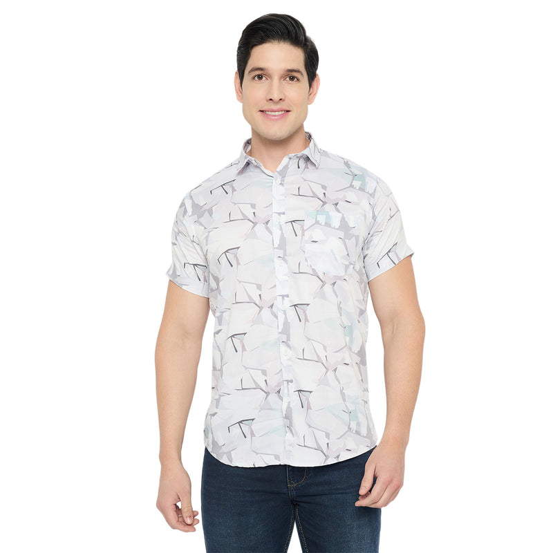 Duke Urban Men Half Sleeve Cotton Shirt (SDO2PRN)