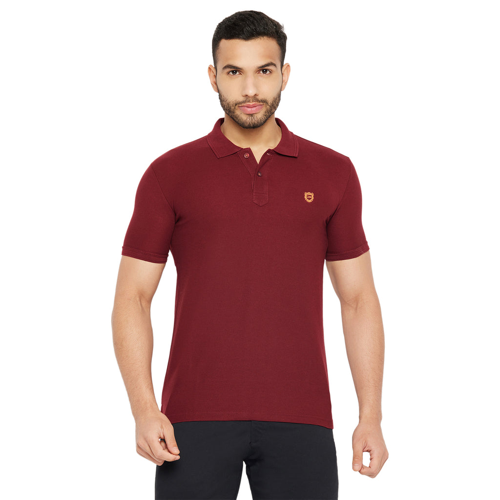 Duke Stardust Men Half Sleeve Polo Neck Cotton T-shirt (800F) More Colors