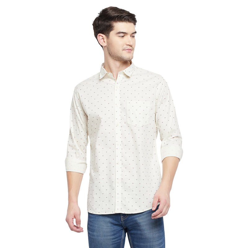 Duke Urban Men Full Sleeve Cotton Shirt (SDO8821R)