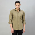 Duke Men Slim Fit Full Sleeve Short Style Cotton Shirt (SDO8PLTC)
