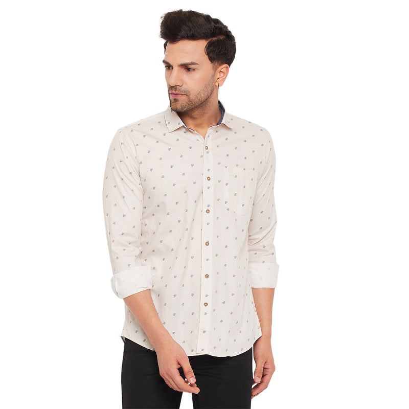 Duke Stardust Men Full Sleeve Cotton Shirt (SDO8PRT)