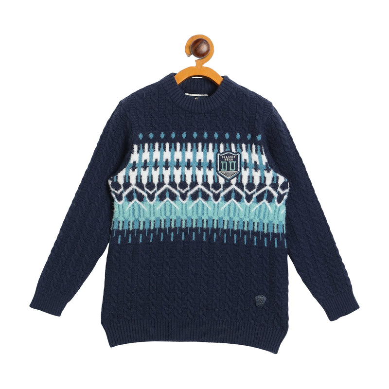 Duke Urban Boys Round Neck Full Sleeve Sweater (SDS3644)