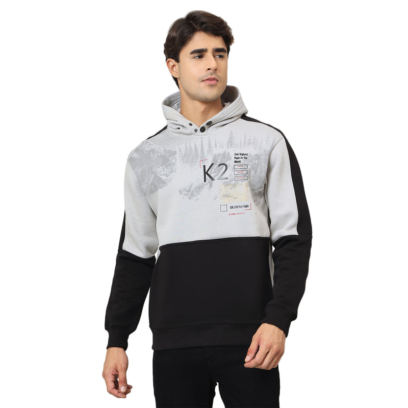 Duke Urban Men Hooded Regular Sweatshirt (LF6354)