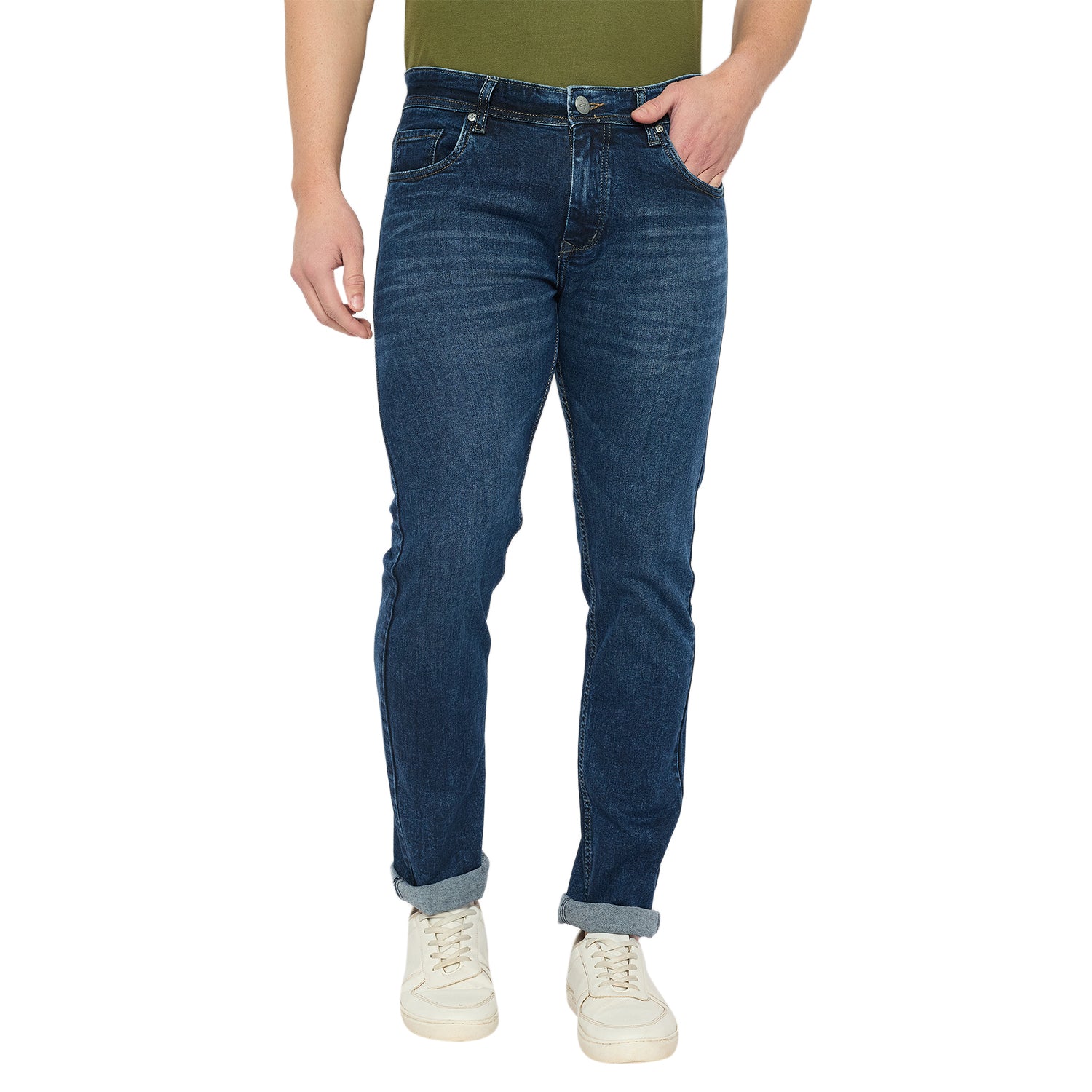 Duke Urban Men Narrow Bottom Stretchable Jeans (SDD5741N)