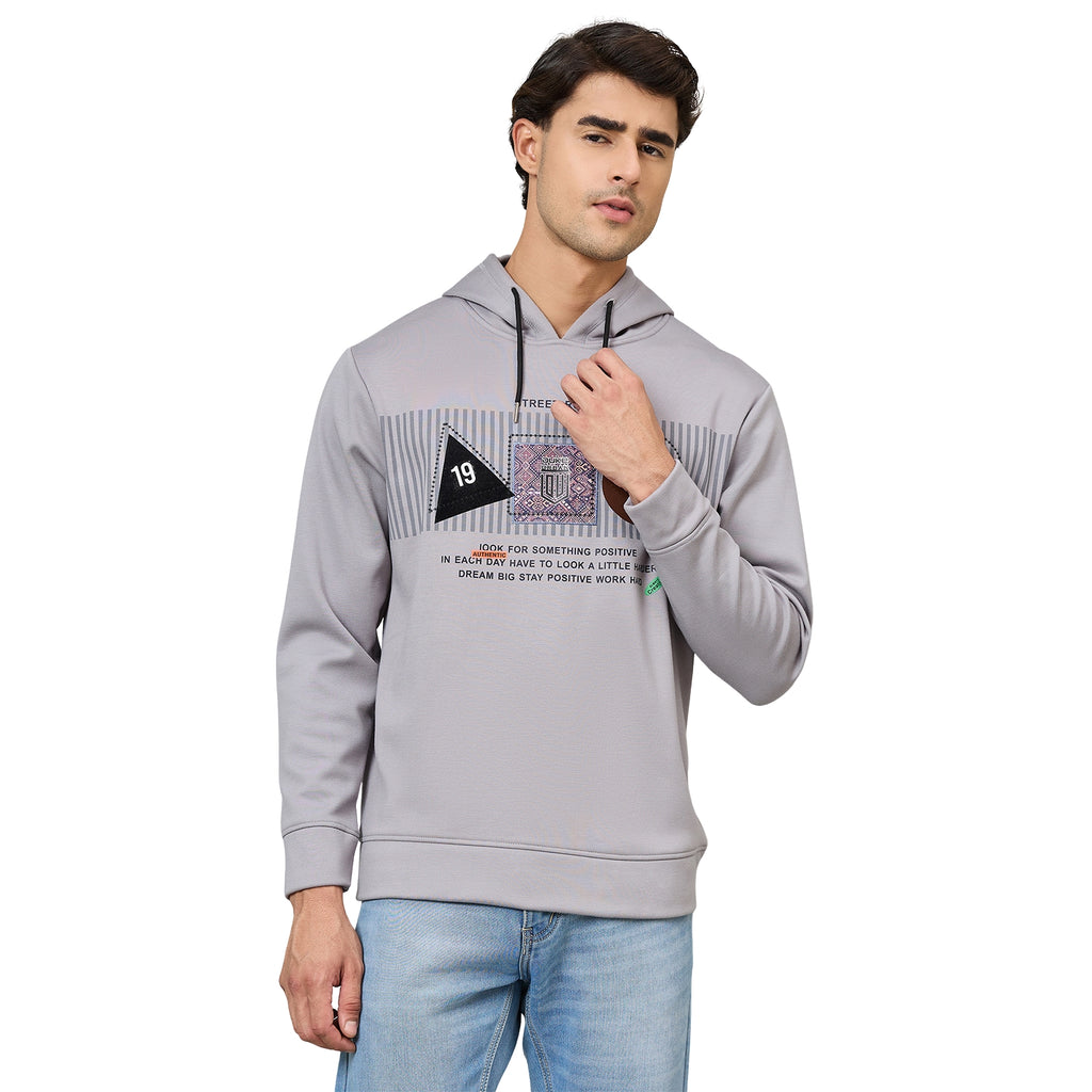 Duke Urban Men Hooded Regular Sweatshirt (LF6443)