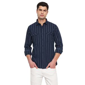 Duke Stardust Men Full Sleeve Cotton Shirt (SDO9STI)