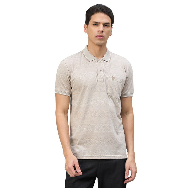 Duke Urban Men Solid Half Sleeve Regular Polo Tshirt (LF7733)