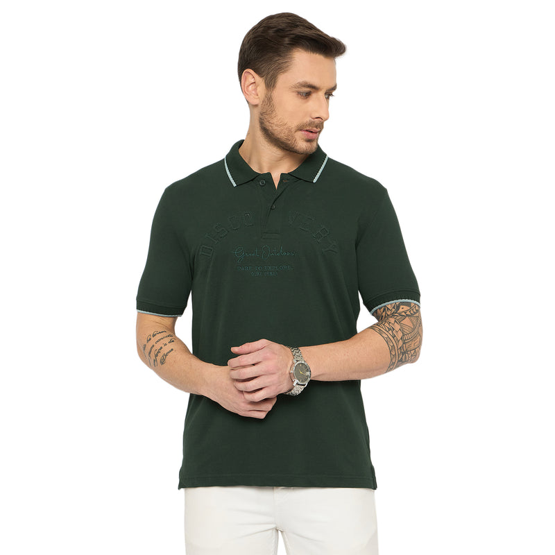 Duke Urban Men Half Sleeve Cotton Tshirt (LF7403)