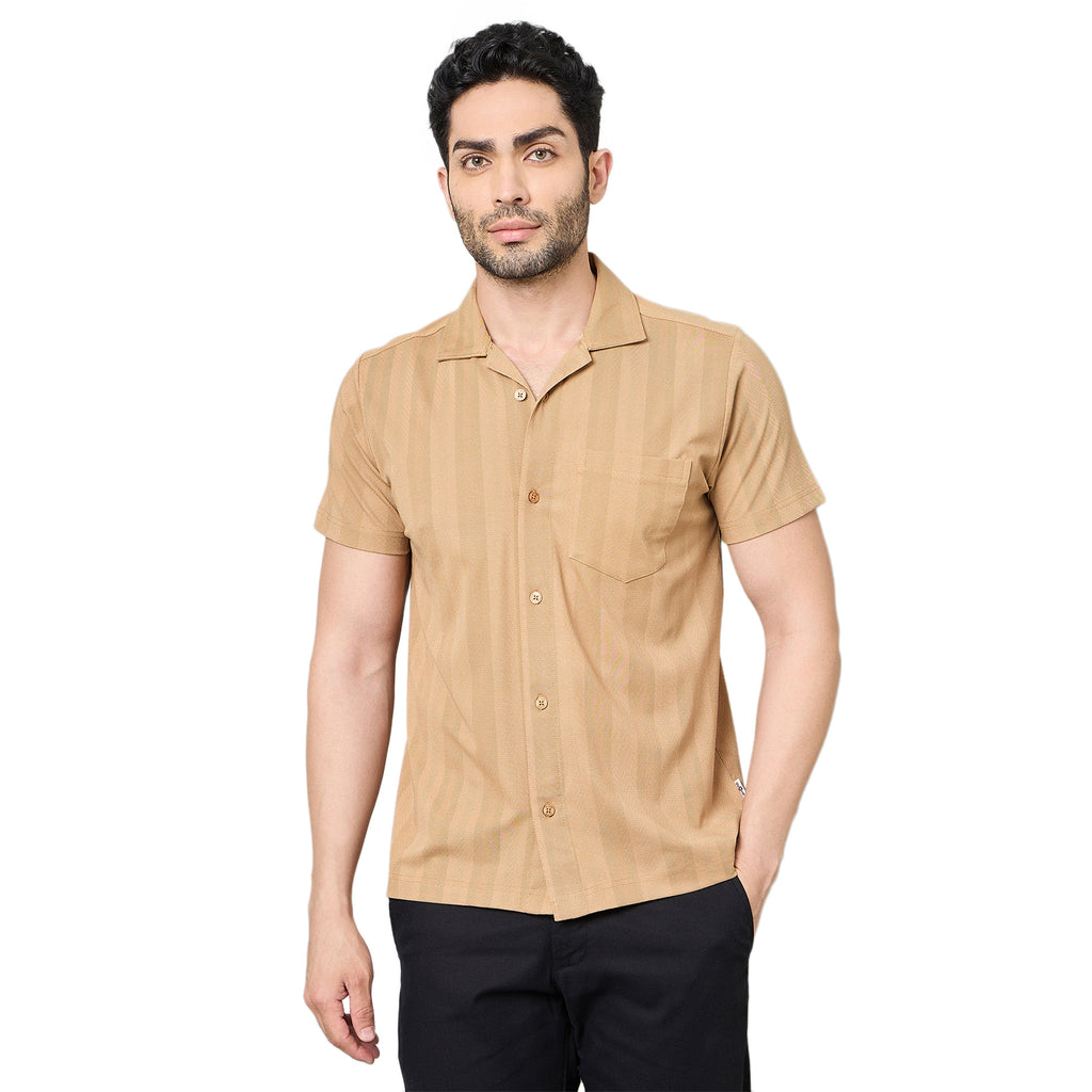 Duke Urban Men Half Sleeve Cotton Shirt (LF7762)