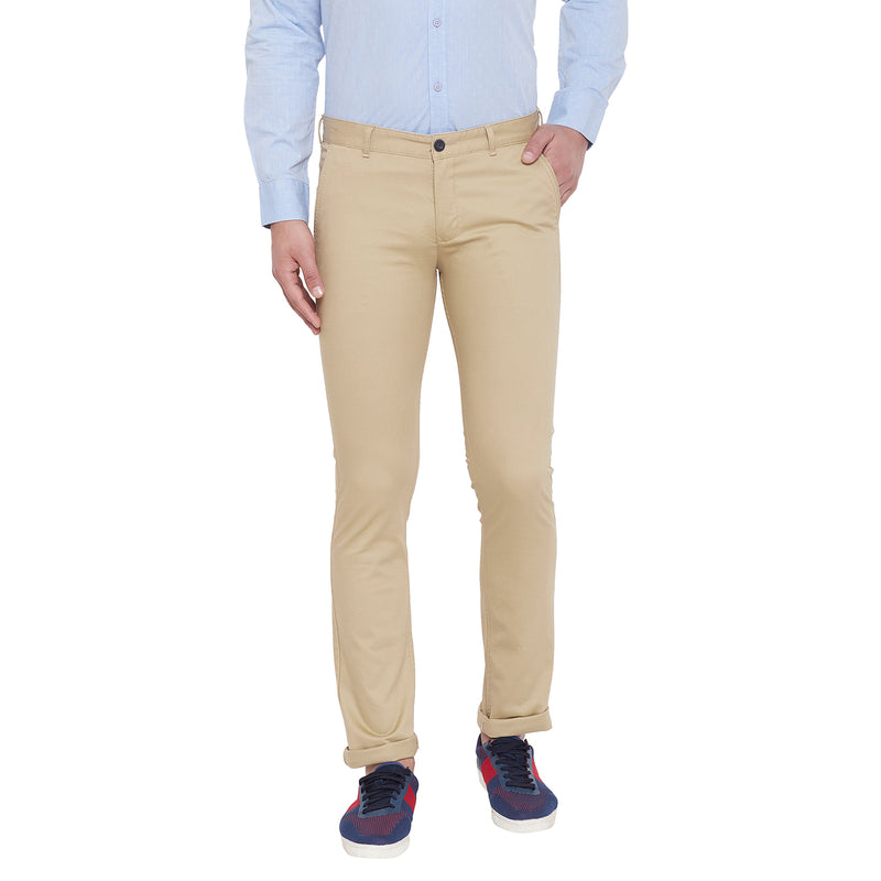 Duke Urban Men Solid Chinos Trousers (SDT4134)
