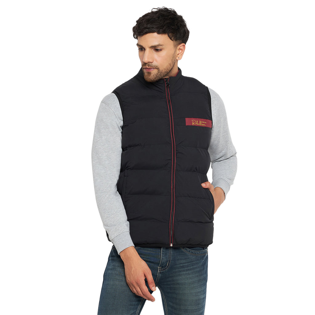 Duke Urban Men Sleeveless Reversible Jacket (SDZ1872)