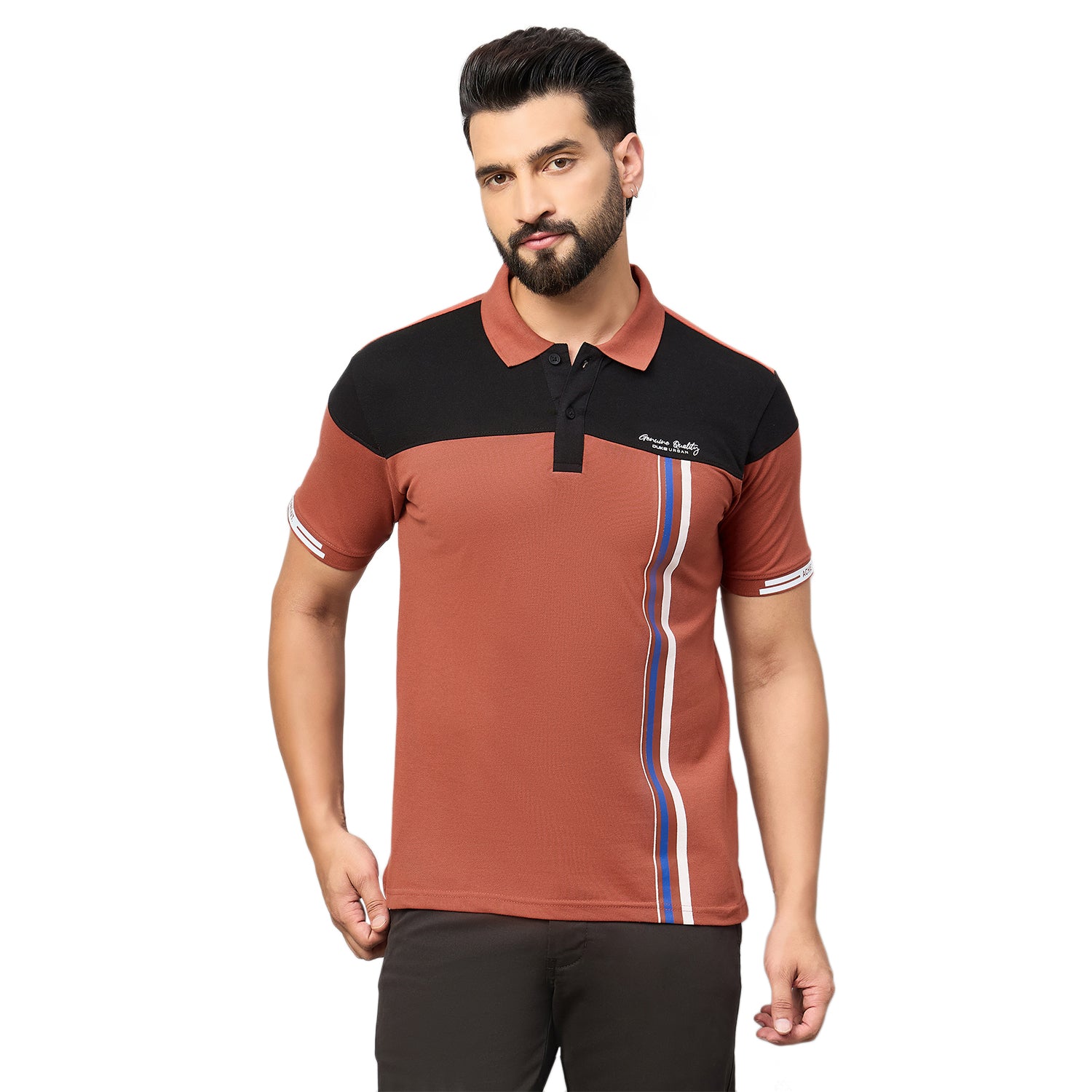 Duke Urban Men Half Sleeve Cotton Tshirt (LF7657)
