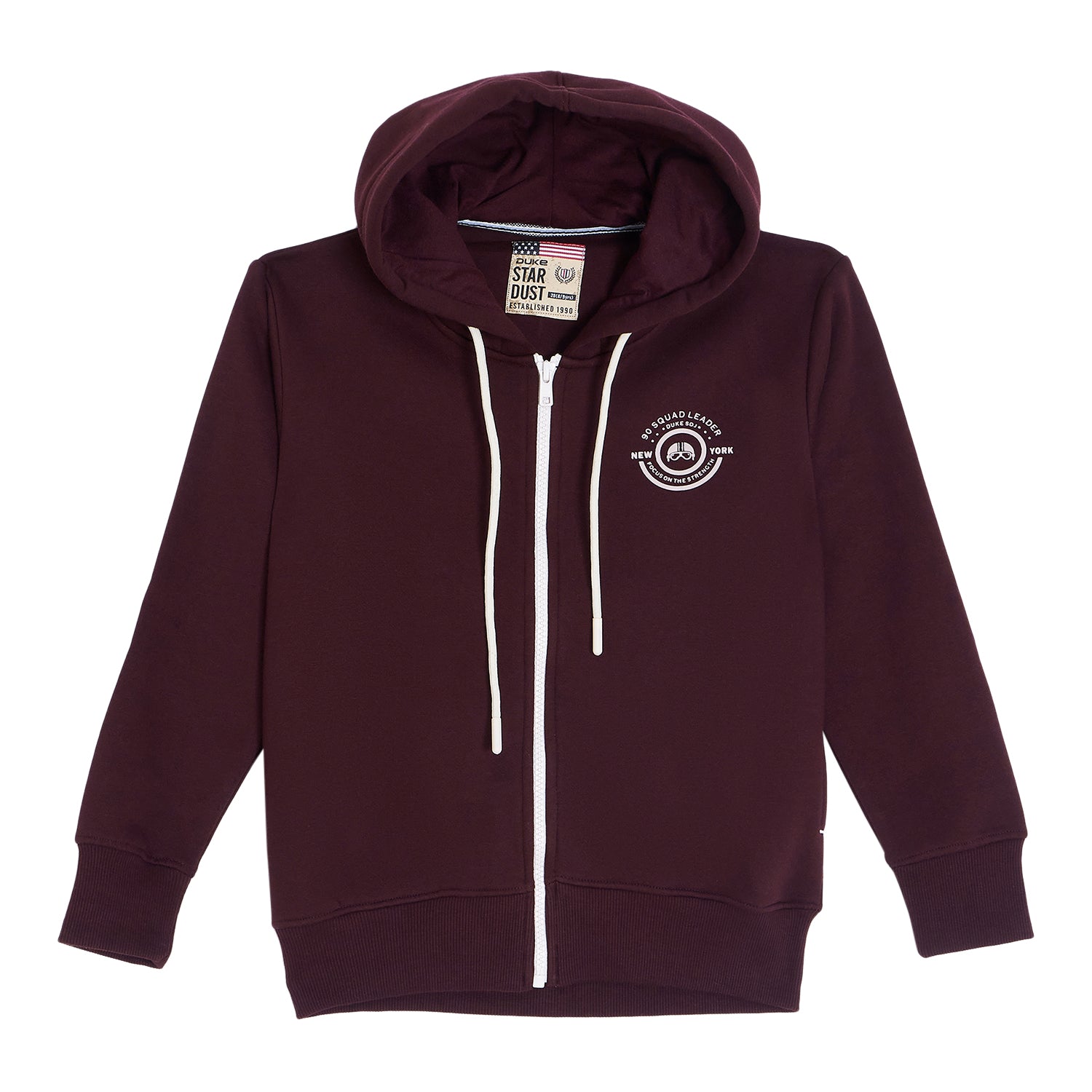 Duke Urban Boys Hooded Zipper Sweatshirt (LF360)