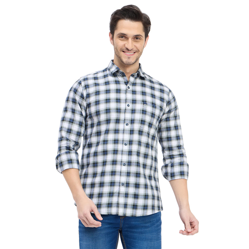 Duke Urban Men Full Sleeve Cotton Shirt (SDO8CKAS)