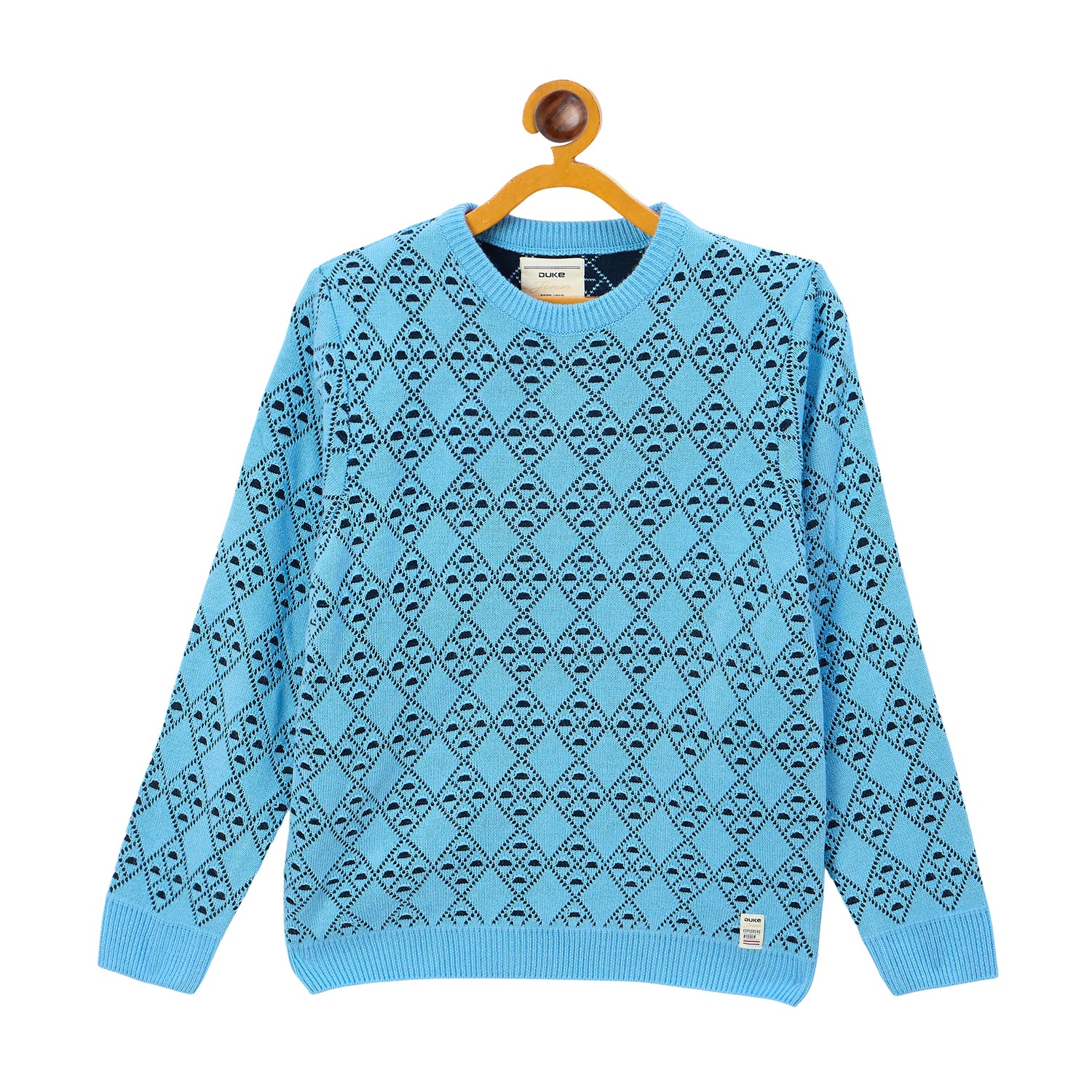Duke Urban Boys Round Neck Full Sleeve Regular Sweater (S3613)