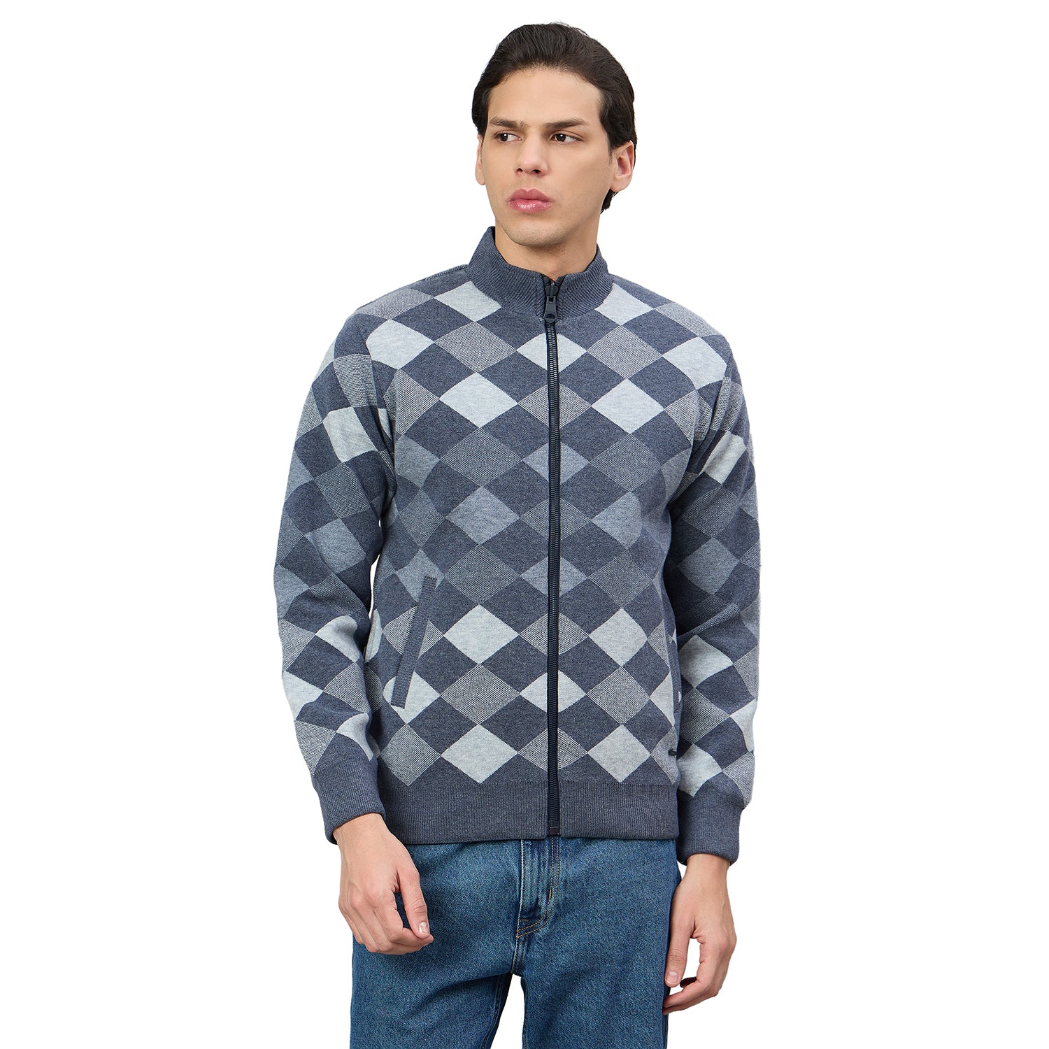 Duke Urban Men Reversible Full Sleeve Sweater (SDS2414)