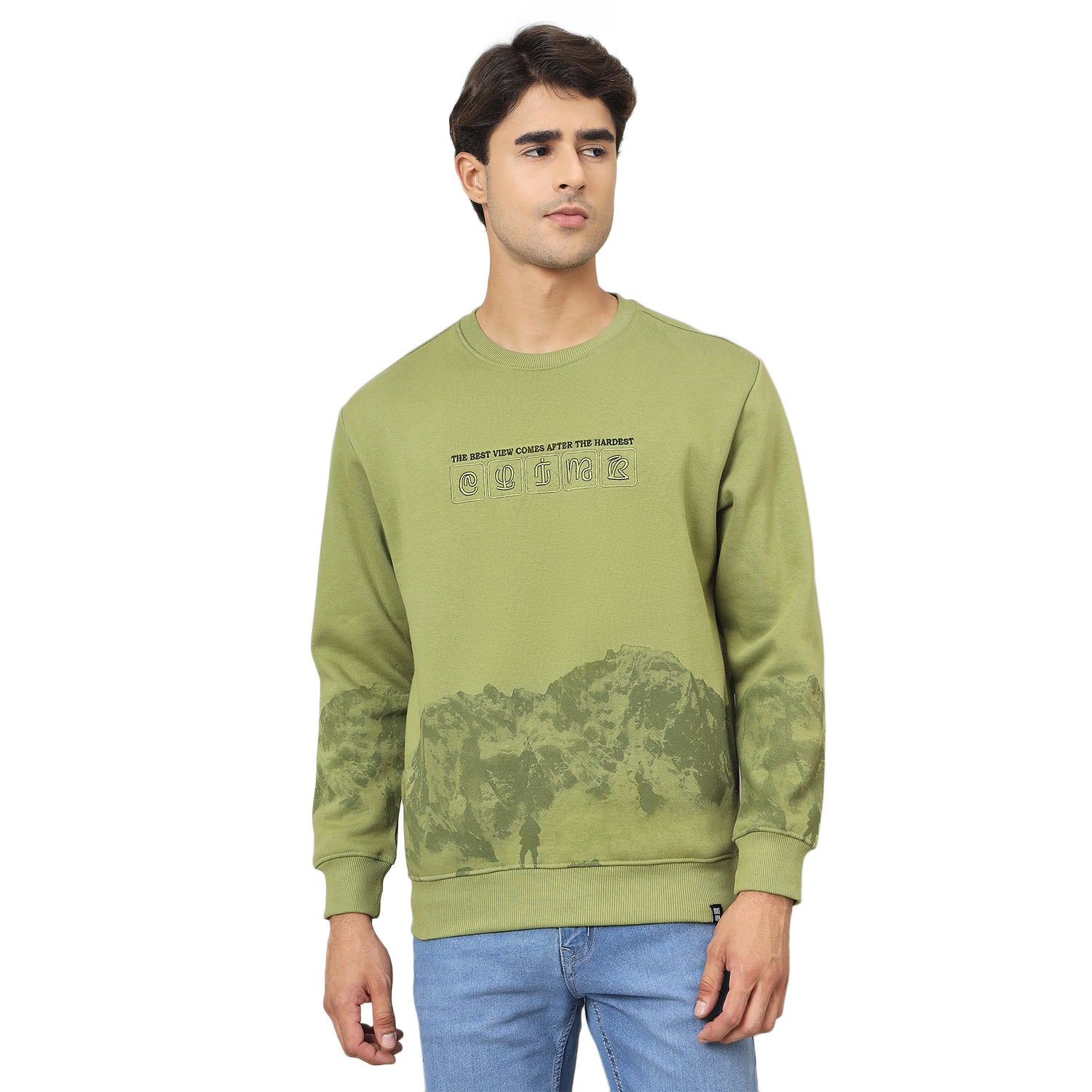 Duke Urban Men Round Neck Regular Sweatshirt (LF6348)